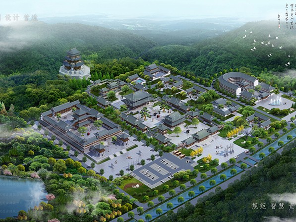 唐式建筑營造 漢匠古建匠心 設計與施工皆華美