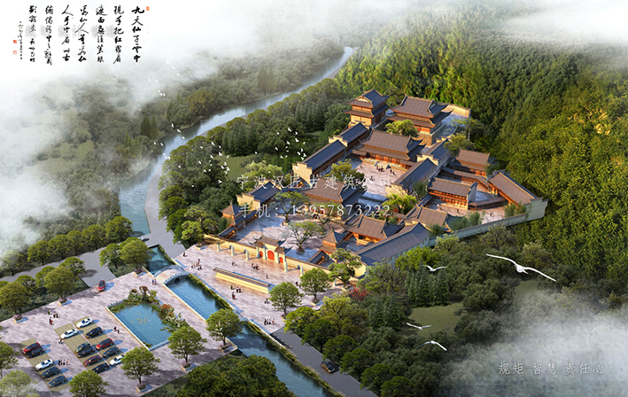 漢匠古建施工 唐式建筑華美匠心筑 復(fù)刻盛唐氣象
