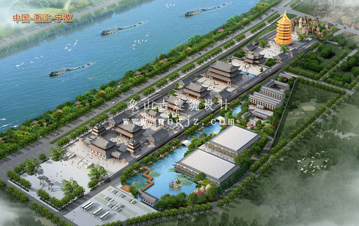 唐式建筑營造 漢匠古建匠心 設計與施工皆華美