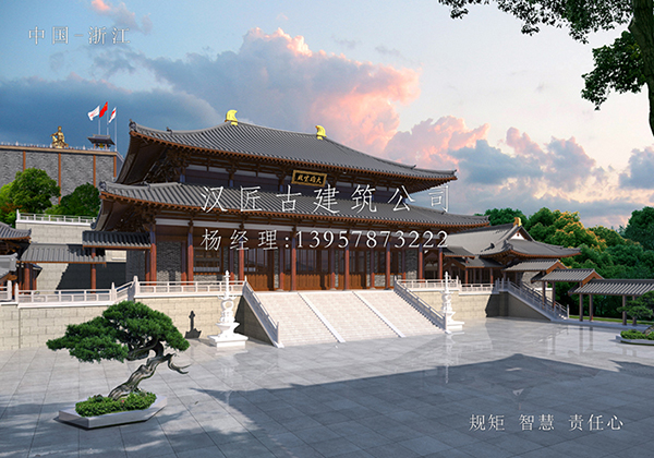 寺院古建全案定制，打造匠心獨運的宗教地標