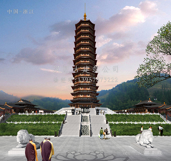 漢匠古建施工 唐式建筑華美匠心筑 復(fù)刻盛唐氣象
