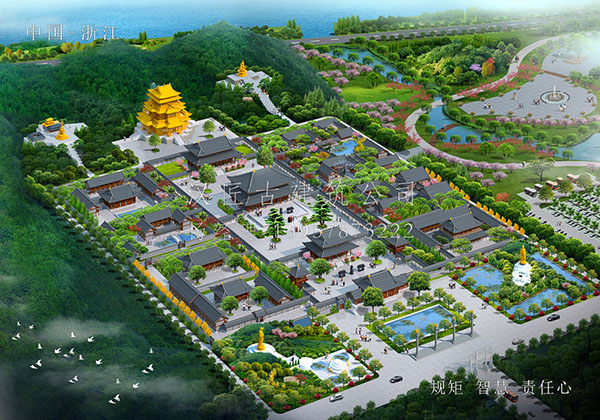 唐式風(fēng)格古建 漢匠古建施工 千年古建今朝現(xiàn)