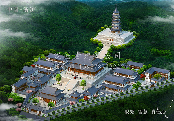 漢匠古建設(shè)計(jì) 唐式建筑恢弘入畫 雕琢東方魂