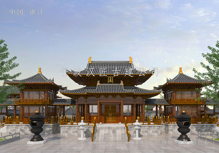 唐式建筑設計 漢匠古建領航 古建中的歷史傳承