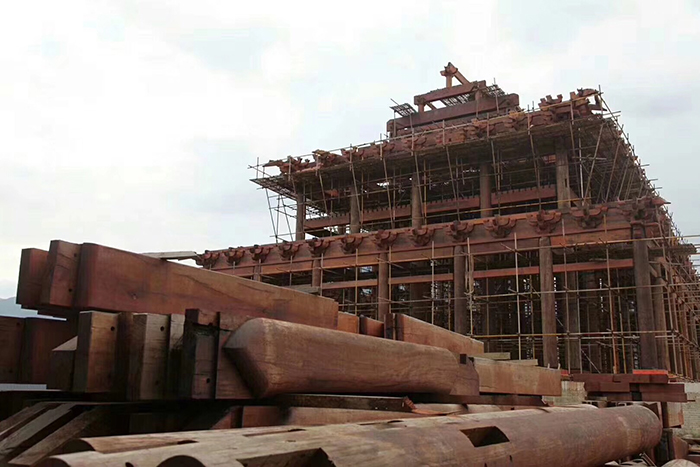 漢匠古建設(shè)計(jì) 唐式建筑恢弘入藍(lán)圖 雕琢東方韻