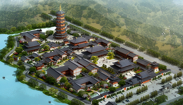 漢匠古建施工 唐式建筑華美匠心筑 復(fù)刻盛唐氣象