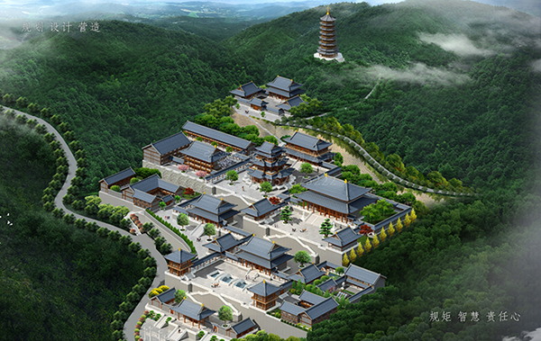 漢匠古建建設(shè) 唐式建筑雄渾天成 施工精筑新篇章