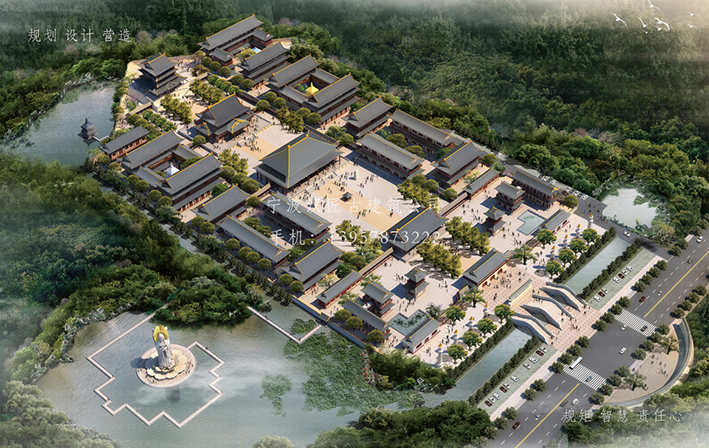 漢匠古建施工 唐式建筑華美入畫 雕琢千年古韻