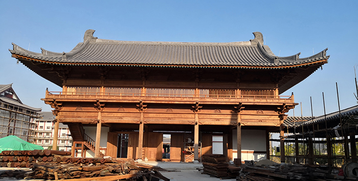 漢匠古建施工 唐式建筑華美匠心筑 復刻千年風華