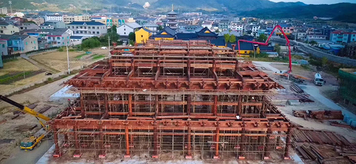 唐式風格古建 漢匠古建施工 千年古建今朝現