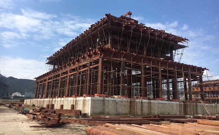 漢匠古建施工 唐式建筑華美匠心筑 復刻千年風韻